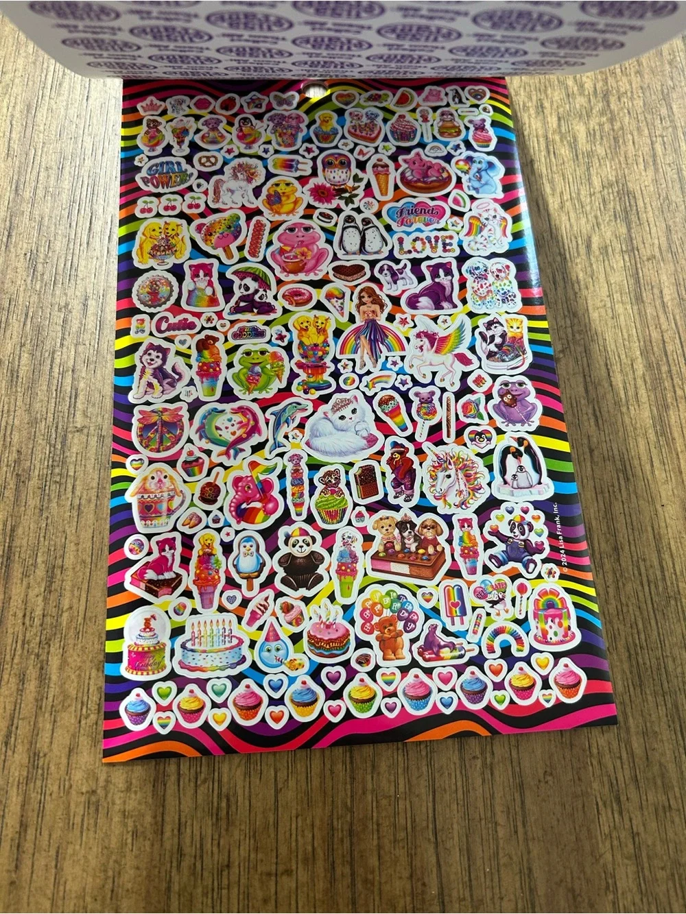 Lisa Frank Stickers - Bundle includes 4!